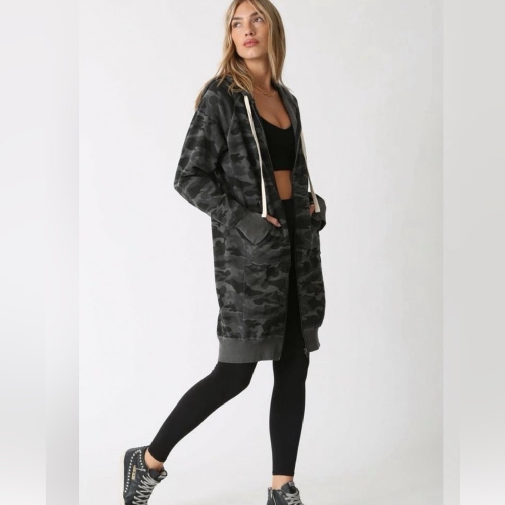 Electric & Rose Women's Joplin Hoodie Camo Size S